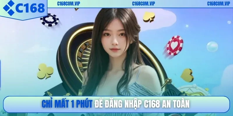 Chỉ mất 1 phút để đăng nhập C168 an toàn